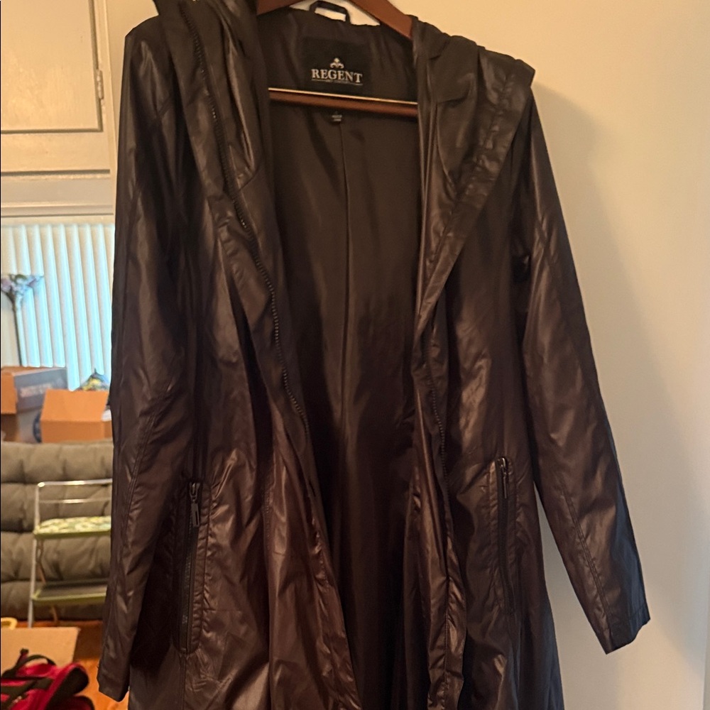 Women's Black Hooded Jacket
